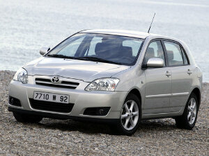 Коврики текстильные для Toyota Corolla (хэтчбек 5 дв / E120) 2004 - 2007