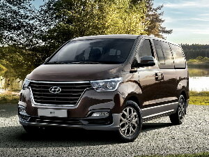 Коврики текстильные для Hyundai H1 II (минивэн 8 мест / TQ) 2018 - Н.В.