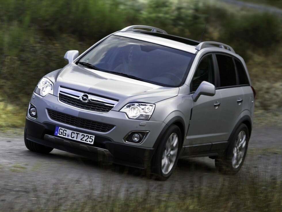 Коврики текстильные "Стандарт" для Opel Antara I (suv / C145(L07)) 2011 - 2015, черные, 3шт.