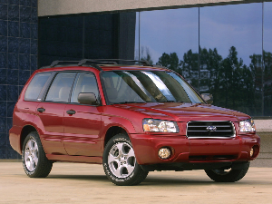 Коврики текстильные для Subaru Forester (suv / SG) 2002 - 2005