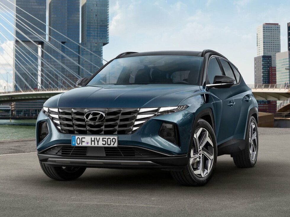 Коврики текстильные "Стандарт" для Hyundai Tucson IV (suv / NX4 (для России)) 2020 - Н.В., черные, 5шт.