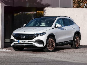 Коврики текстильные для Mercedes-Benz EQA I (suv / 1) 2021 - Н.В.