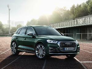 Коврики текстильные для Audi SQ5 (suv / FY) 2016 - Н.В.